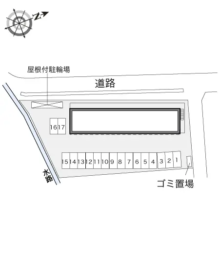 ★手数料０円★平塚市広川　月極駐車場（LP）